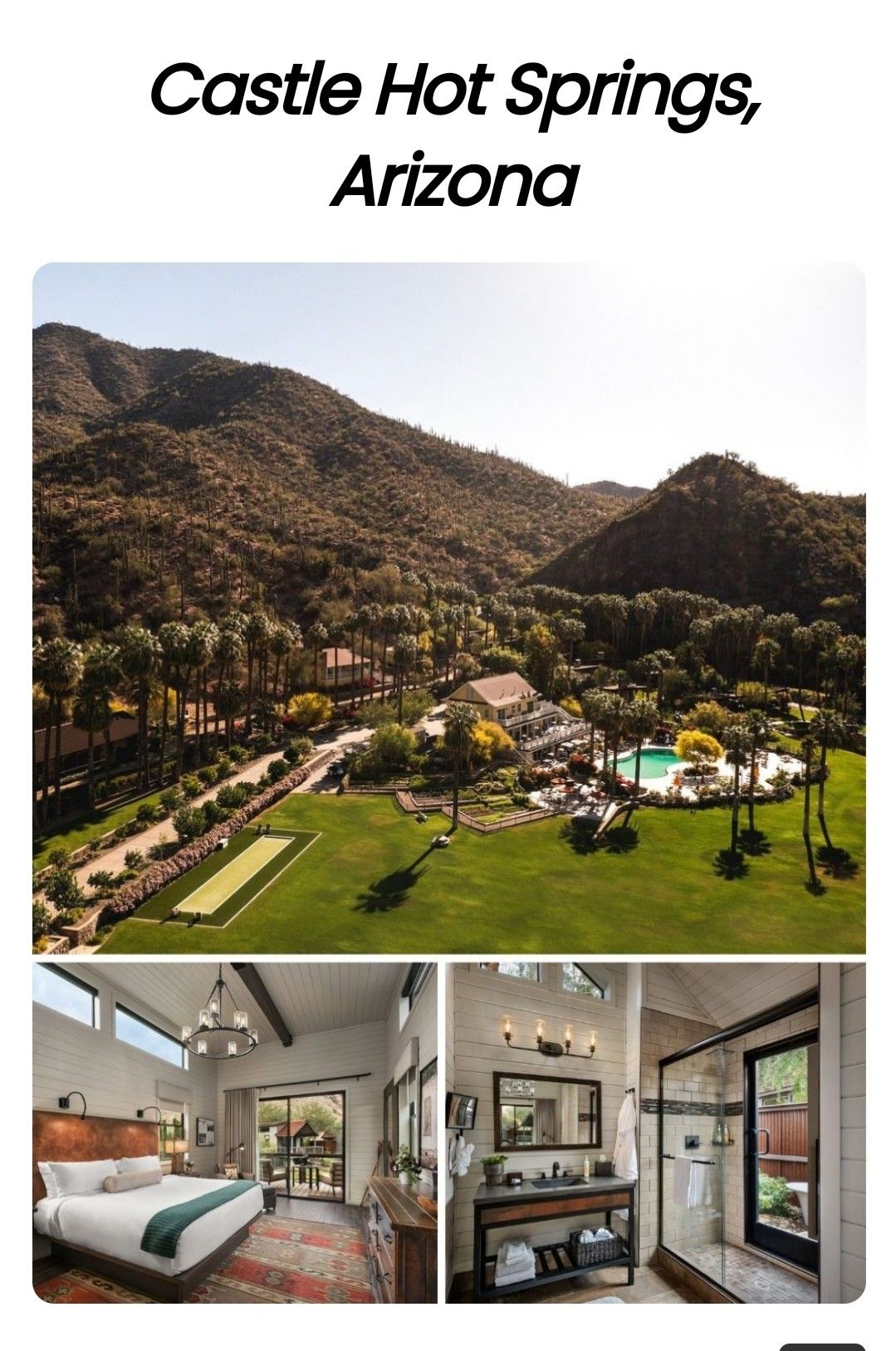 Castle Hot Springs Arizona Sanctuary — photo 4